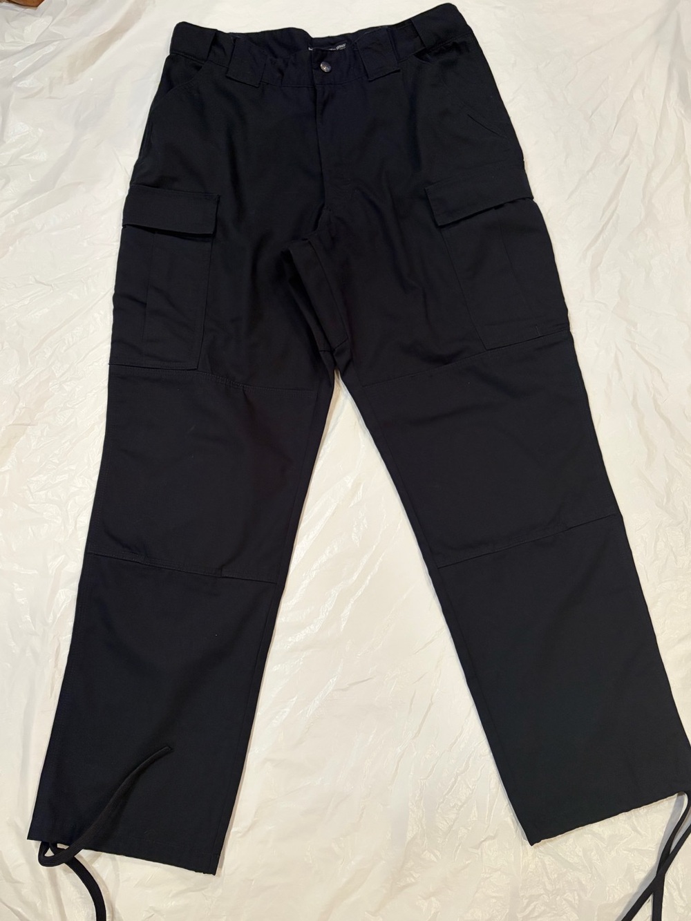 5.11 Tactical Series Pants Men's Large Regular (35x32) Black Cargo Pockets